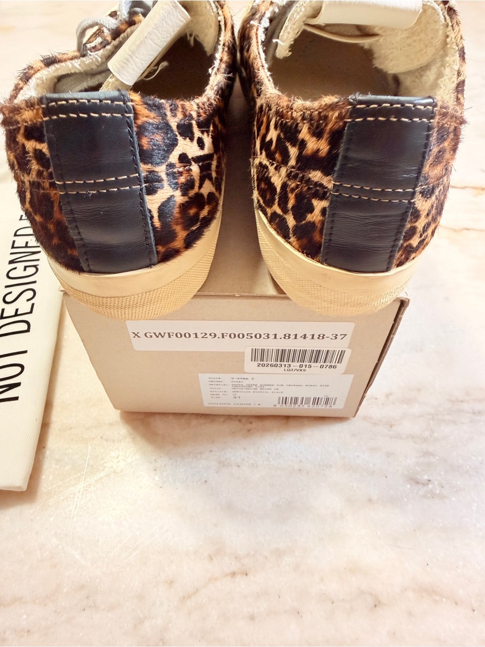 Golden Goose Leopard Print VSTAR2 - Picture 6 of 12